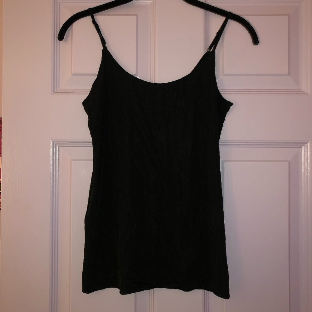 Black tank top